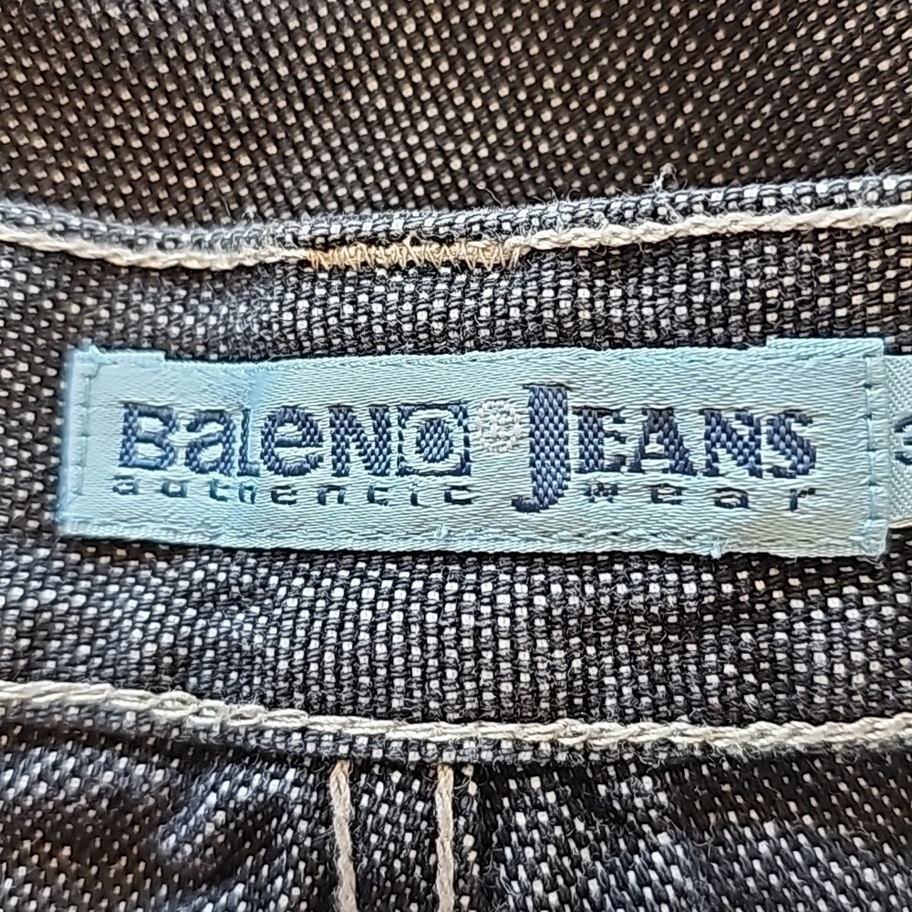 Baleno Wide Leg Jeans Faded Black Size 31 - Picture 12 of 13